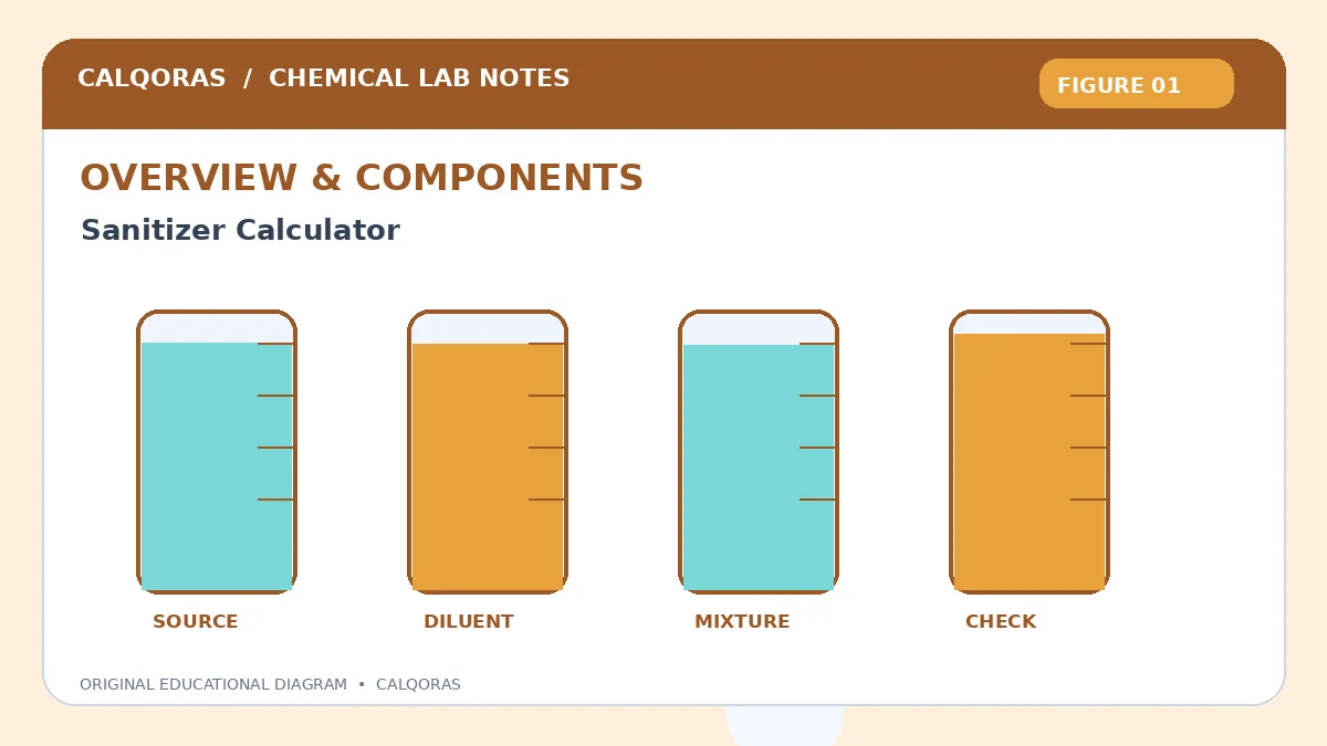 Sanitizer Calculator | Calculate Sanitizer Dilution Instantly